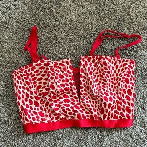 Victoria’s Secret Corset Pattern Bra Top
